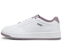 PUMA Court Classy, Zapatillas de Deporte Mujer, Puma White Plum Jam Puma Silver, 40.5 EU