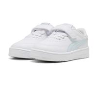 PUMA Court Lally AC+ INF, Sneaker Bebé-Niñas, White-Peaceful Blue, 26 EU