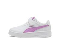 PUMA Court Lally AC+ PS - Tenis Deportivos, Color Blanco Malva Pop, Talla 13 UK Niño, Puma Blanco Malva Pop, 13 UK Child