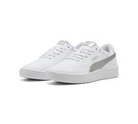 PUMA Zapatillas Court Lally Metallic Whisper Mujer 37, White Silver Metallic