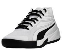 PUMA Court Pro Basketball Shoes, Zapatillas Hombre, Blanco y Negro, 46 EU