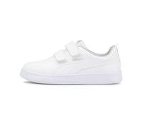 PUMA Courtflex V2 V PS, Sneaker, White Gray Violet, 35 EU