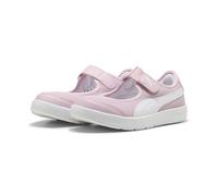 PUMA Courtflex V3 Lina V PS, Zapatillas, Rosa Malva Blanco, 35 EU