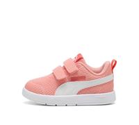Puma Zapatillas unisex bebé COURTFLEX V3 Mesh – Pink Fruit / Puma White-Peach Frost – 21 EU