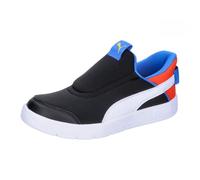 PUMA Courtflex v3 SLIPTECH PS, Sneaker, Black White-Redmazing, 31 EU