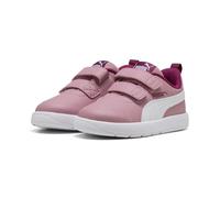 PUMA COURTFLEX V3 V INF, Sneaker Unisex bebé, Poised Pink White-Berry, 22 EU