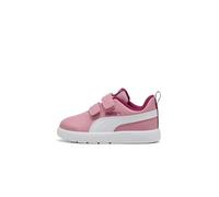 PUMA COURTFLEX V3 V INF, Sneaker Unisex, Poised Pink White-Berry, 25 EU