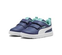 Puma - COURTFLEX V3 V INF, Zapatillas Unisexo, Blue Crystal-Puma White-Aquatic,