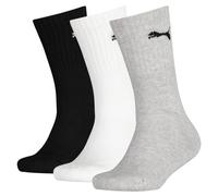 Calcetines puma crew 3p negro-blanco-gris 31 - 34