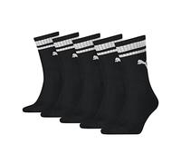 PUMA Crew Sock Calcetines, Negro (Black 01), 39-42 Unisex adulto