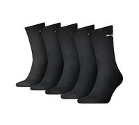 PUMA Crew Sock Calcetines, Negro (Black), 39-42 Unisex adulto