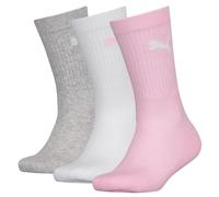 PUMA Crew Sock Calcetines, Rosa (rose water), 35-38 Unisex niños
