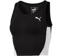 PUMA Cross The Line Croptop W Camiseta De Tirantes, Mujer, Puma Black, L