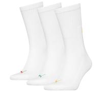 PUMA Cushioned Calcetines de tripulación, White Combo, 43/46 EU (Pack de 3) Unisex Adulto