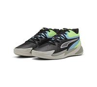 Puma DAGGER 311353 - Zapatillas de baloncesto, 25 colores de otoño e invierno Puma Black Bright Aqua Green Glare 09, 26.5 cm
