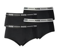 Puma Damas Mini Shorts - Icónico, Suave Algodón Modal Stretch, Paquete De 4