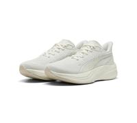 PUMA Darter Pro 2 - Tenis Unisex para Correr de Carretera, Blanco cálido-Plateado Nieve Alpino, Talla 48, Blanco cálido Alpine Snow Puma Silver, 45 EU