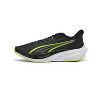 Puma - Darter Pro, Zapatillas para Correr de Carretera Unisexo, Puma Black-Yellow Alert-Puma White,