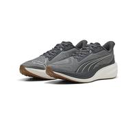 Puma Darter ProRoad - Tenis Unisex para Correr, Gris Echo Blanco Cálido, 40.5 EU