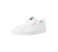 Puma de los hombres Zapatillas Basket Classic de piel, Blanco