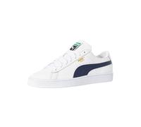 Puma de los hombres Zapatillas Basket Classic de piel, Blanco
