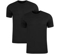 Puma Declaración Edición de Lujo Base Hombre Casual Camiseta 2er-Pack Negro Neu