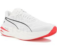 Puma Deviate Pure Nitro White / Ultra Red / Silver Calzado de running de hombre UK 9