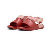 PUMA - DIVECAT V2 INJEX BADGES INF, Sandalias deslizantes Unisexo, RED FIRE-PINK FRUIT-SEA KELP,