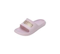 PUMA Divecat v2 Lite, Slide Sandal Unisex Adulto, Chalk Pink Team Gold, 35.5 EU