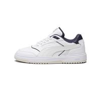 Puma Doublecourt, Zapatillas Deportivas Unisex Adulto, White-New Navy, 43 EU