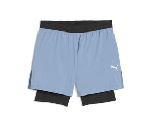 PUMA Dreamrun Drycell 2In1 5In Pantalones Cortos Hombres Azul - Zen Blue XXL
