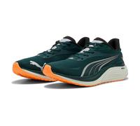 Puma Electrify Nitro 4 - Tenis de Correr para Hombre, Green Terrain Heat Fire, 42 EU