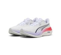 Puma Electrify Nitro 5 JR - Zapatillas Deportivas, Color Blanco-Ultra Rojo, Lavanda Clara, Profundidades tintadas, Talla 5