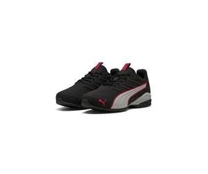 PUMA Electro SL - Tenis Unisex para Correr de Carretera, Color Negro y Gris, para Todo el Tiempo Rojo, Talla 9 de Reino Unido, Puma Black Gray Echo for All Time Red, 43 EU