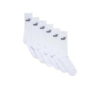 PUMA Elements Socks Calcetines, otros, blanco (paquete de 6), US 10-12 Unisex Adulto