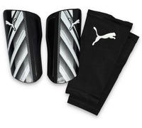Puma - Espinillera Attacanto Sleeve, Unisex, Black-White, L