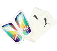Puma - Espinillera Ultra Flex Sleeve by Fútbol Emotion, Unisex, Puma White-multicolor, L