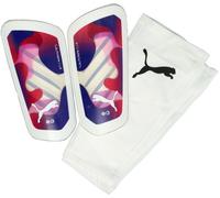 Puma - Espinillera Ultra Flex Sleeve by Fútbol Emotion, Unisex, White-Multicolor, M