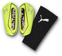 Puma - Espinillera Ultra Light Sleeve, Unisex, Lime Squeeze-Puma Black, M