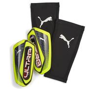 PUMA Espinilleras de fútbol con mallas ULTRA Flex, Accesoiros, Amarillo, S S