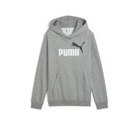 PUMA ESS 2 Color No. 1 Logo Hoodie FL B, Sudaderas con Capucha Niños, Medium Gray Heather,
