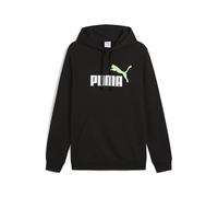 PUMA ESS 2 Color No. 1 Logo Hoodie TR, Felpe con Cappuccio Hombre, PUMA Black-Spring Fern,