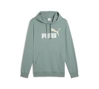 Puma ESS 2 Color No. 1 Logo Hoodie TR, Sudaderas con Capucha Hombre, Green Moon,