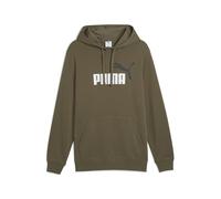 PUMA ESS 2 Color No. 1 Logo Hoodie TR, Sudaderas con Capucha Hombre, Loden Green, L