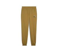 PUMA Pantalones de chándal Essentials 2 Colour con logo n.º 1 para hombre, Ropa, Marrón, XL XL