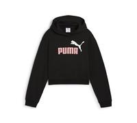 PUMA ESS 2 Color No. 1 Logo Short Length Hoodie TR G, Sudaderas con Capucha Niñas, PUMA Black,