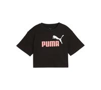 Puma ESS 2 Color No. 1 Logo Short Length tee G, Camisetas Niñas, Puma Black,