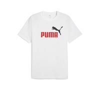 PUMA ESS 2 Color No. 1 Logo tee, Camisetas Unisex Adulto, PUMA White,