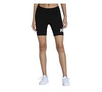 PUMA ESS 7"" Logo Short Leggings Medias, Mujeres, Black (Negro), m