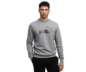 Puma ESS Big Logo Crew FL - Camiseta de chándal para Hombre
